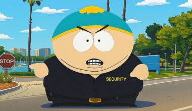 Screw you guys, I’m gated! South Park hires a security guard — but it’s not Cartman.