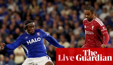 Ipswich Town v Liverpool: Premier League – live | Premier League