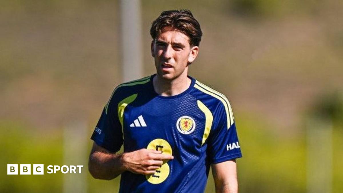 Luis Binks training with Scotland in Spain