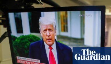 First Thing: News outlets suspend coverage of Trump in escalating media access row | US news