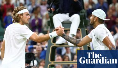 Stefanos Tsitsipas says Nick Kyrgios’s cocaine ban was ‘pretty much expected’ | Nick Kyrgios