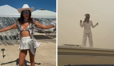 Bethenny Frankel Shows Off Festive Burning Man Look, Gives Wild Neighborhood Tour