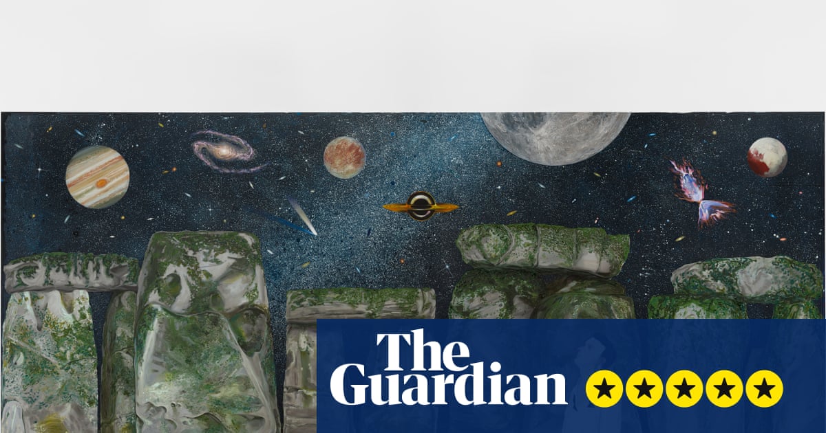 Nicole Eisenman review: ICE-like goons clash with sublime stargazing as America’s magical magpie returns | Art