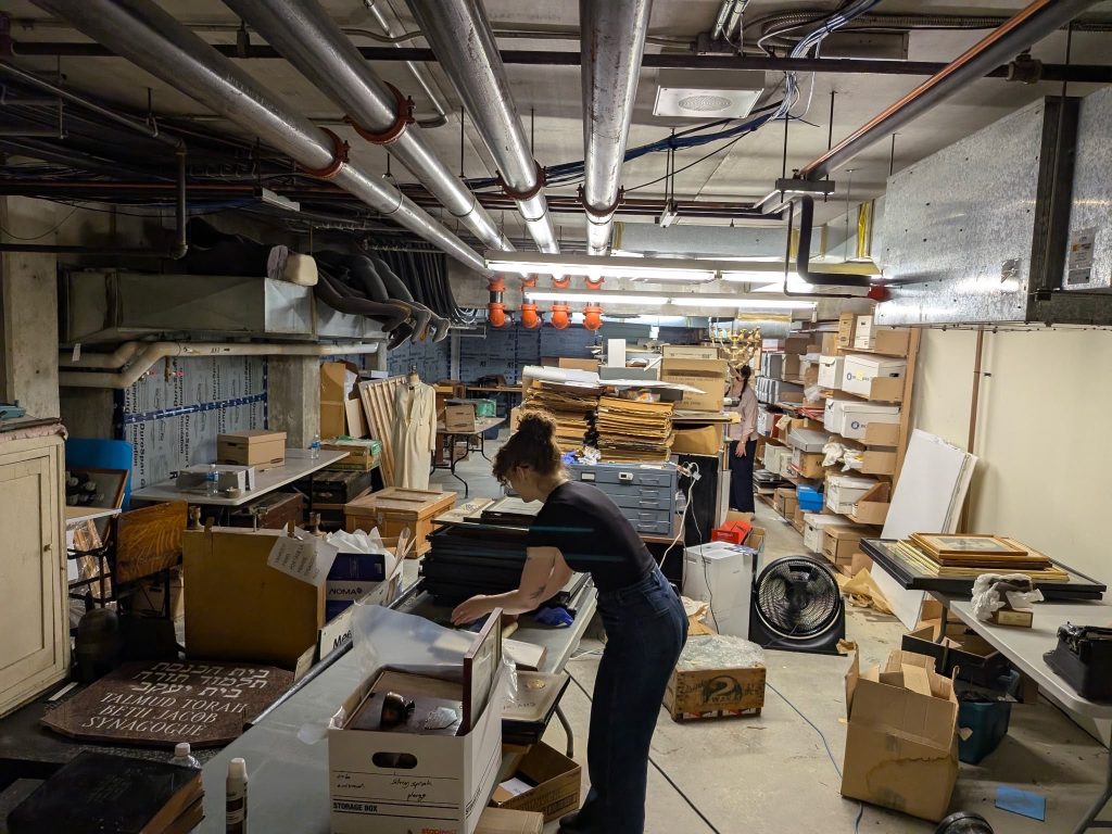 Archivist packing the flooded Winnipeg Jewish archives June 9, 2026