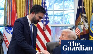 Trump and Mamdani appear friendly after ‘wide-ranging’ meeting at Gracie Mansion | Zohran Mamdani