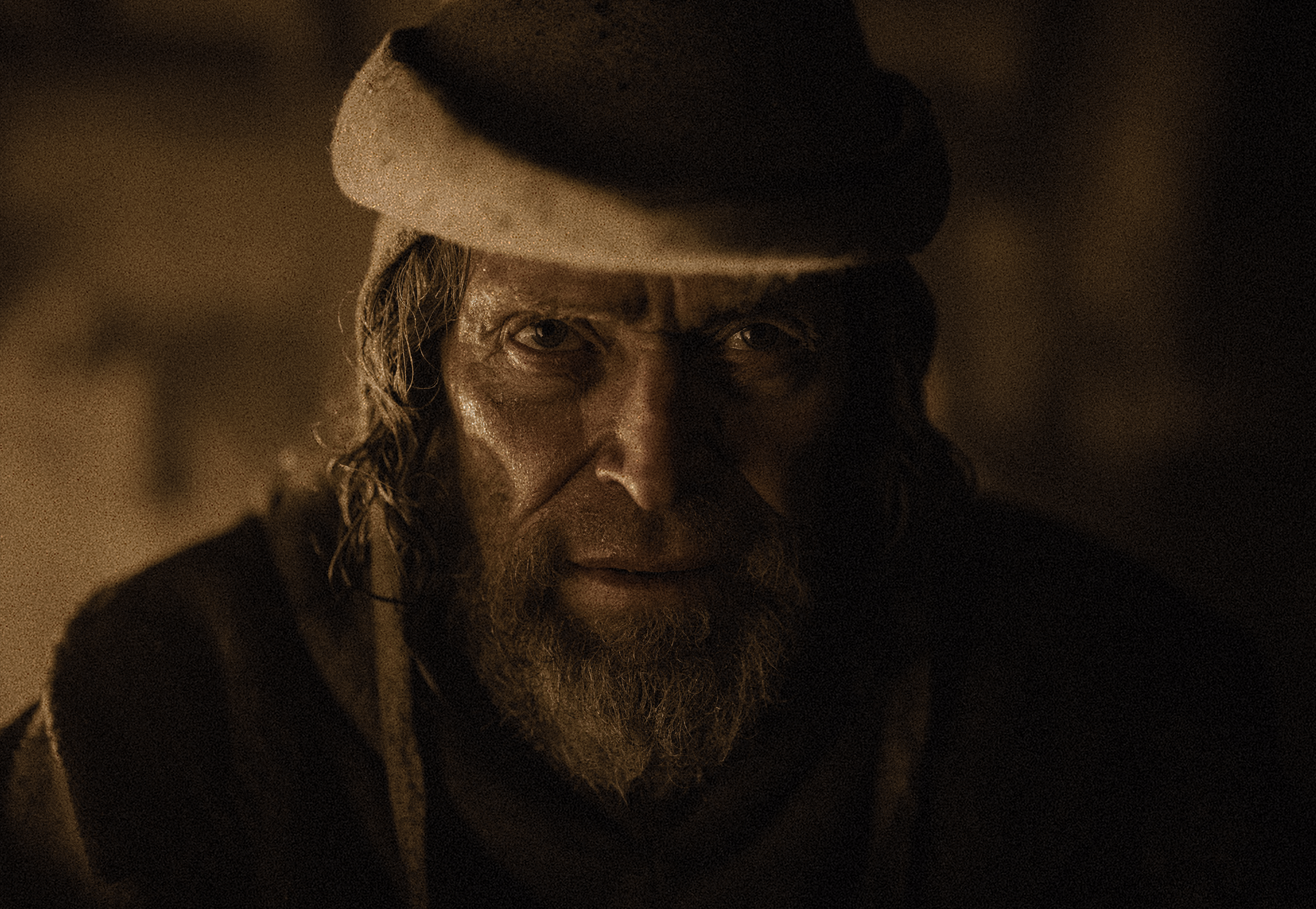 4251_D002_00033_RC Willem Dafoe stars as Old Hunter in director Robert Eggers' WERWULF, a FOCUS FEATURES release. Credit: Rory Mulvey / © 2026 FOCUS FEATURES LLC