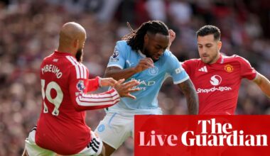 Manchester United v Manchester City: Premier League – live | Premier League