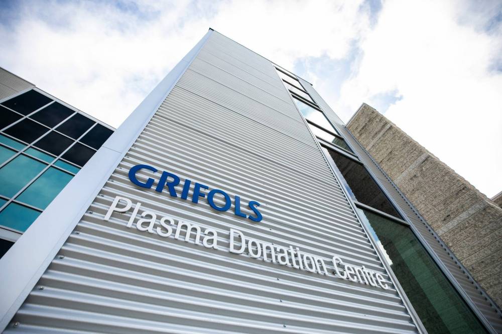 MIKAELA MACKENZIE / FREE PRESS
Grifols donors in Canada and the U.S. can give plasma twice a week, every week, up to 104 times a year.