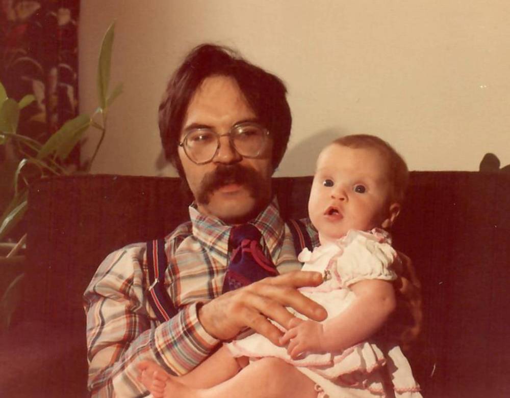 SUPPLIED
Charles and baby daughter Liliane.