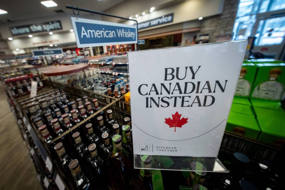 The Canadian Press files
Shoppers have been caught up in ‘Buy Canadian’ fervour since U.S. President Donald Trump announced tariffs on Canadian goods in 2025. It has only increased in intensity.