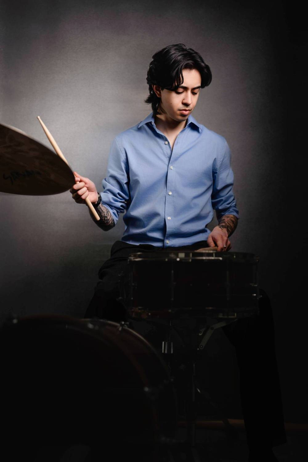 Supplied
Drummer Esteban Seunarine releases his new album, The Expanding Whatever, tonight at the Handsome Daughter.