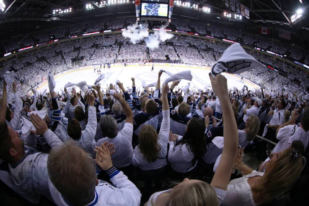 Trevor Hagan / THE CANADIAN PRESS FILES
The NHL announced Wednesday morning that the Winnipeg Jets 1.0 (1979 to 1996) and 2.0 (2011 to present) eras will now be merged, including the seasons the club spent as the Atlanta Thrashers (1999-2011).