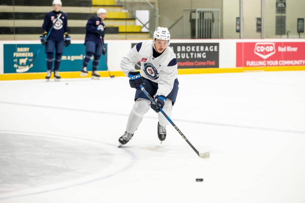 BROOK JONES / FREE PRESS FILES
Nikita Chibrikov is still working his way back to peak form.