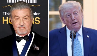 Sylvester Stallone Says He Turned Down Trump's 'Special Ambassador' to Hollywood Role