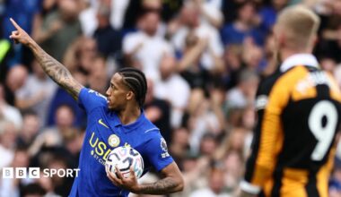 Chelsea 2-2 Hull City: Joao Pedro spares home side's blushes
