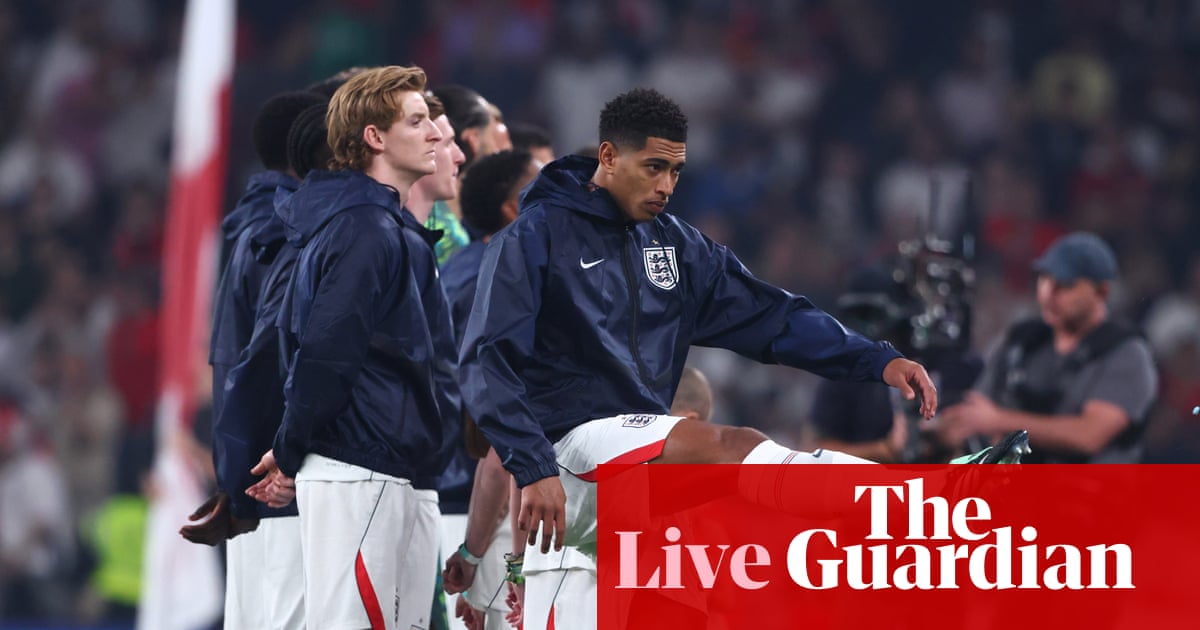 England v Spain: Nations League football – live | Nations League