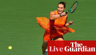 US Open 2026 quarter-finals: Aryna Sabalenka v Linda Noskova – live | US Open Tennis 2026