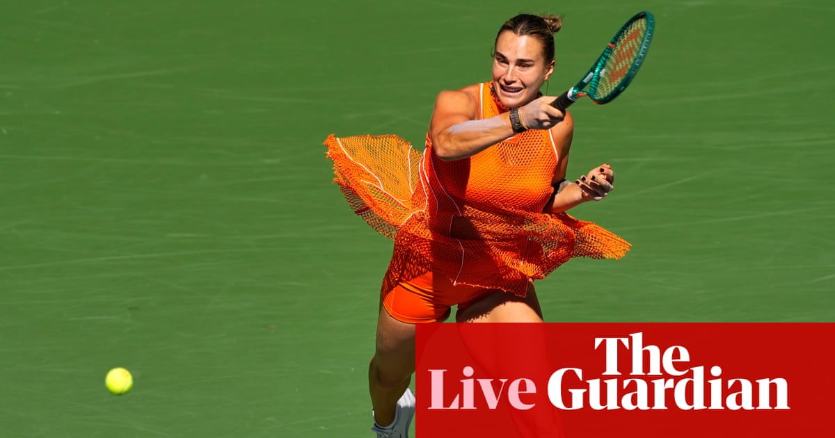 US Open 2026 quarter-finals: Aryna Sabalenka v Linda Noskova – live | US Open Tennis 2026