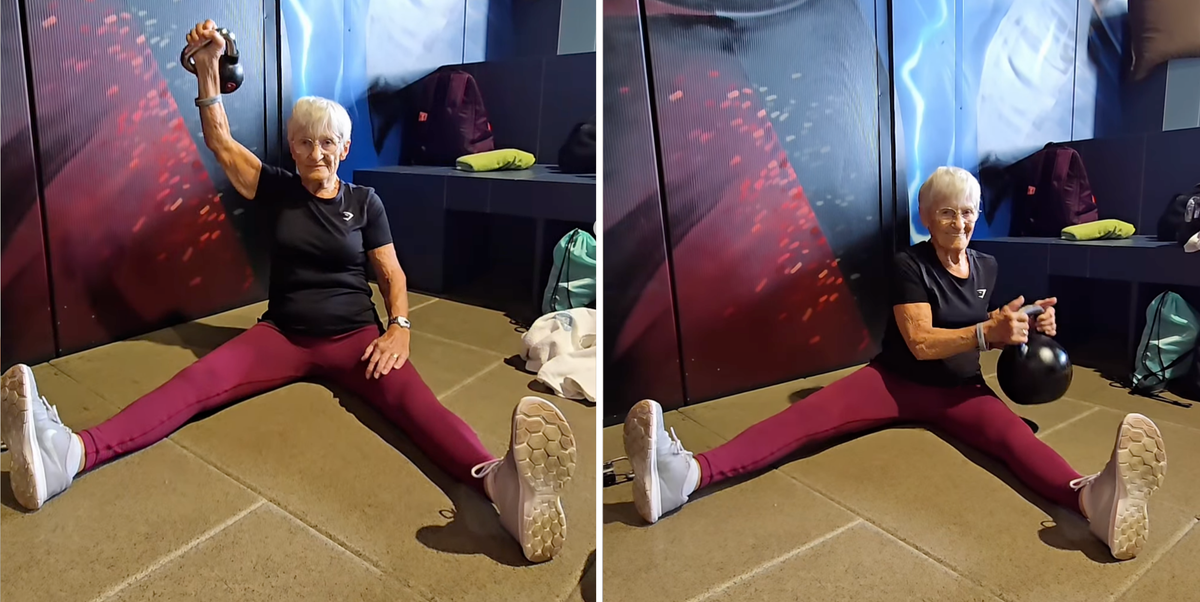 At 86, Erika Rischko swears by these 4 kettlebell exercises for upper-body strength and mobility