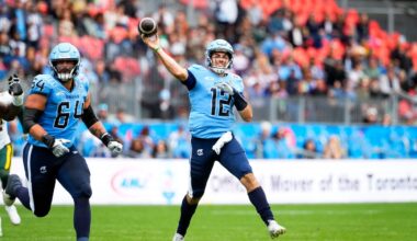 Toronto Argonauts beat Edmonton Elks 24-19, clinching playoff berth