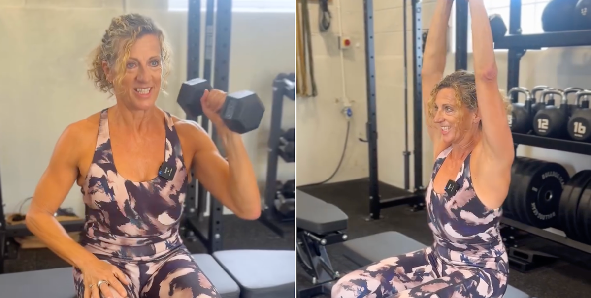 Sally Gunnell, 60, shares 5-move beginner-friendly strength workout that makes getting stronger simple
