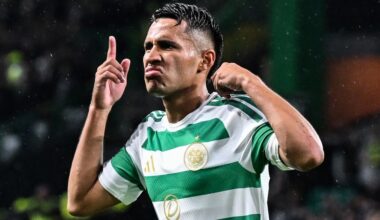 Celtic starting XI to face Aberdeen at Paradise