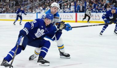 Toronto Maple Leafs placing F Steven Lorentz on waivers