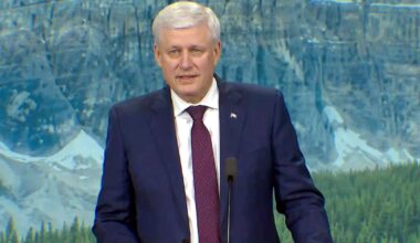 Stephen Harper on Trump, U.S. trade at investment summit