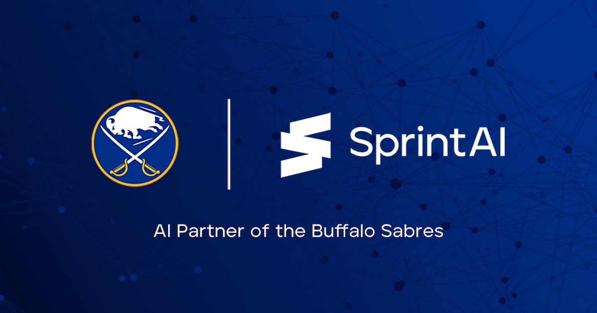 SprintAI signs the Buffalo Sabres as its first NHL team