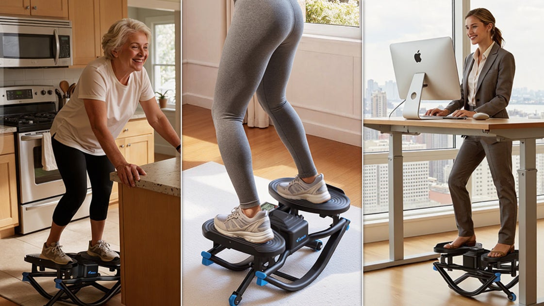 This Mini Stair Stepper Is $50 For Easy Home Workouts