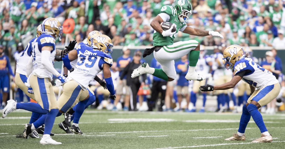 Bombers’ late-game heroics ends in overtime loss to Riders | Winnipeg Blue Bombers