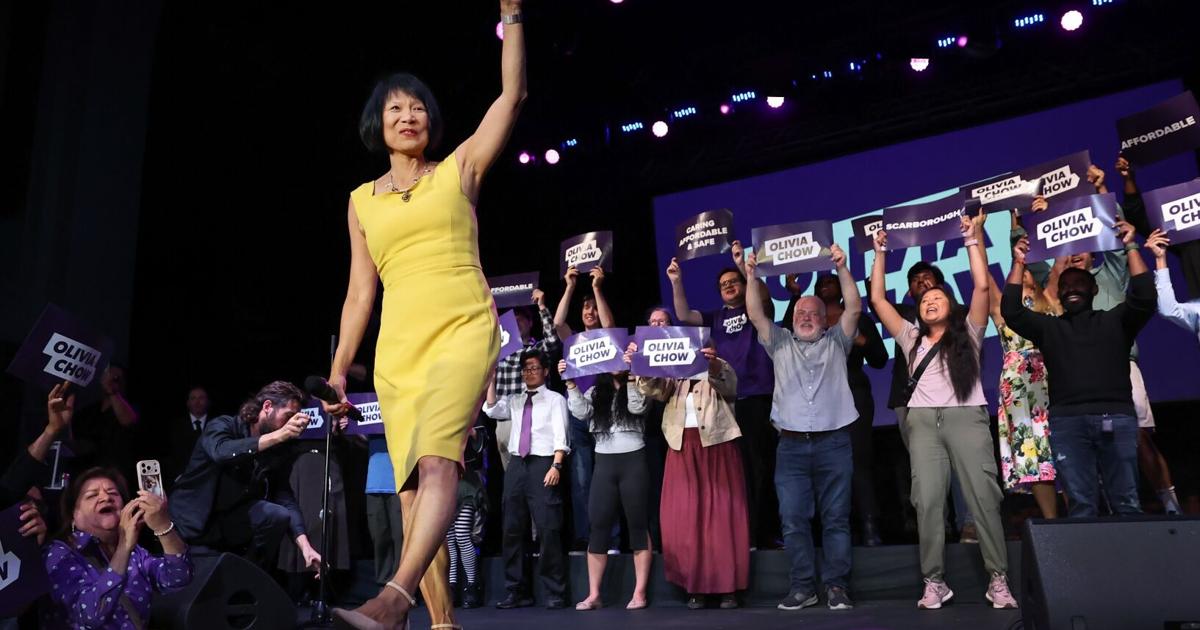 Olivia Chow launches her campaign for re-election at Danforth Music Hall - Toronto Star