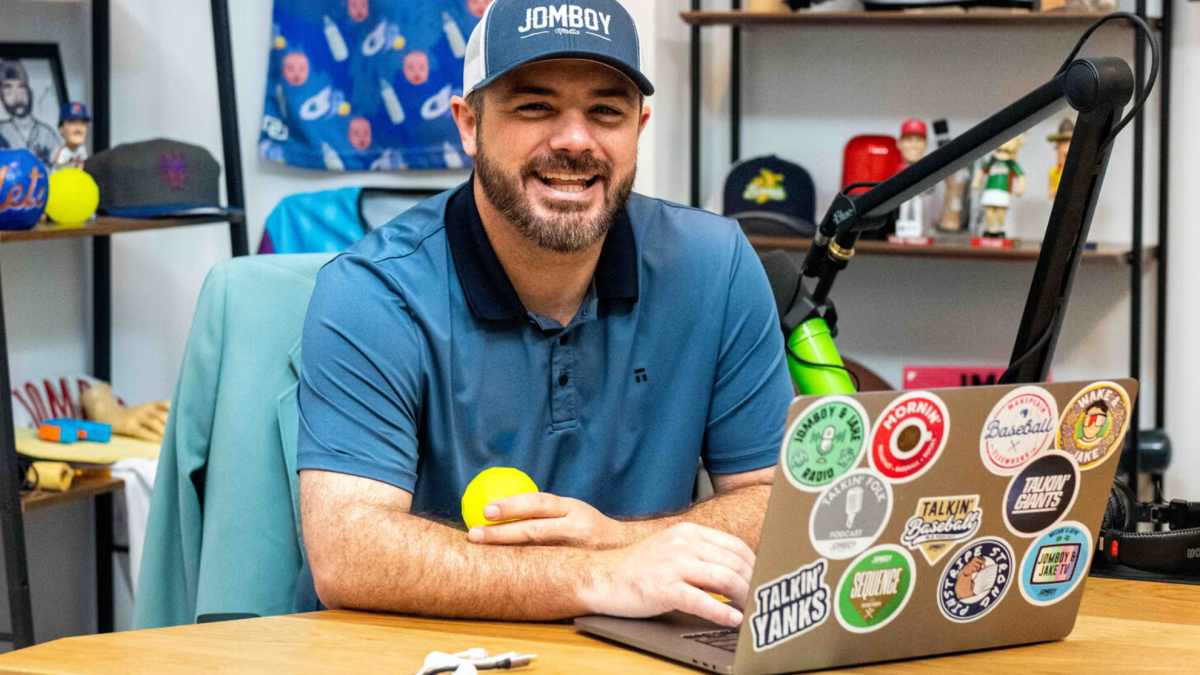MLB internet personality Jomboy tore his Achilles during sport he helped create, got carried away on office chair