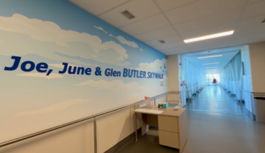 Royal Inland Hospital skywalk officially named in honour of Butler family
