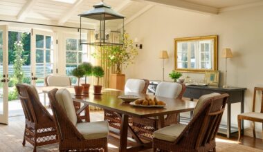Annie Meyers-Shyer of @ThisOakHouse Creates a Dining Room Straight Out of a Nancy Meyers Movie