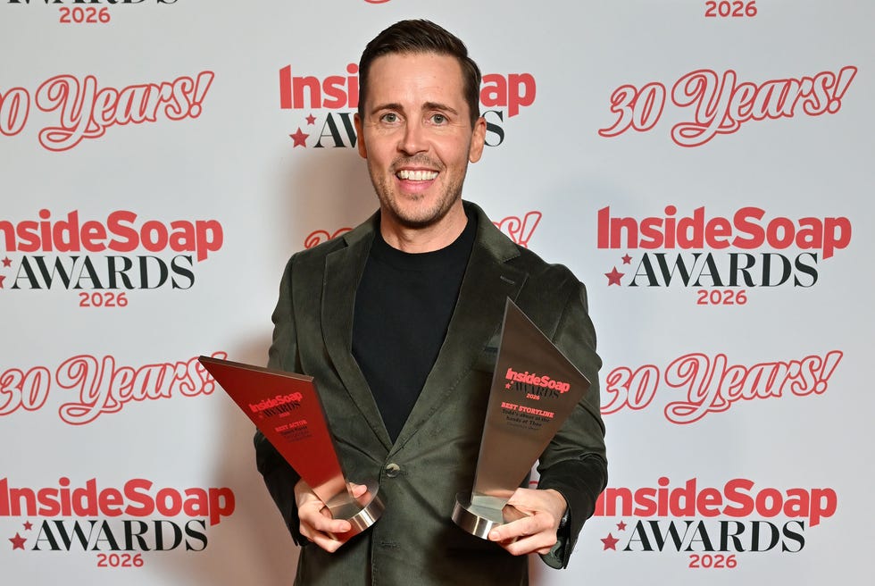 Gareth Pierce Inside Soap Awards 2026 inside soap awards 2026