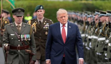 Trump visits Ireland, says unification would be 'fantastic'