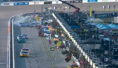 Pit Crew Members Hit By Out-of-Control Wrecking Cars in Huge Pit Lane Pile-Up During NASCAR O’Reilly Race