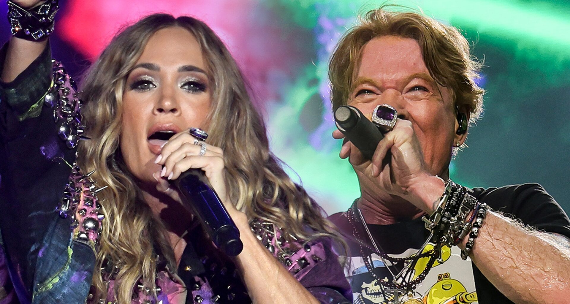 Carrie Underwood Sings 'Sweet Child O' Mine' With Guns N’ Roses