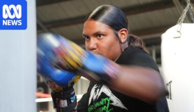 Alice Springs boxer Leela Lord, 12, impresses at AIS after special age exemption