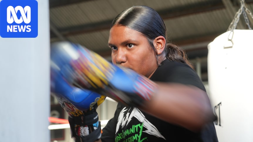 Alice Springs boxer Leela Lord, 12, impresses at AIS after special age exemption
