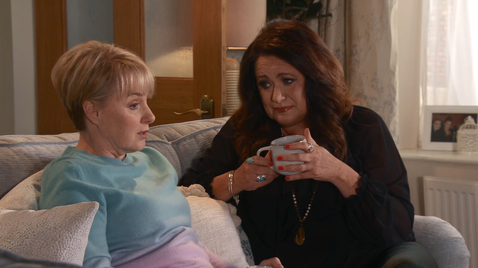 Sally Metcalfe, Christina Boyd, Coronation Street sally metcalfe, christina boyd, coronation street