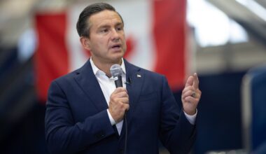 Poilievre calls for more transparency from Carney as counter tariffs set for Tuesday