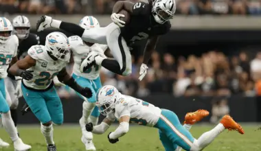 Dolphins led the NFL is stacked boxes and Raiders ran through it anyway