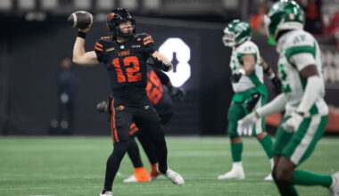 Nathan Rourke dissects Saskatchewan Roughriders as B.C. Lions take regular-season CFL series (& other thoughts)