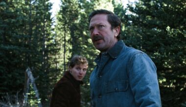 Fred Hechinger and Ebon Moss-Bachrach in A Long Winter