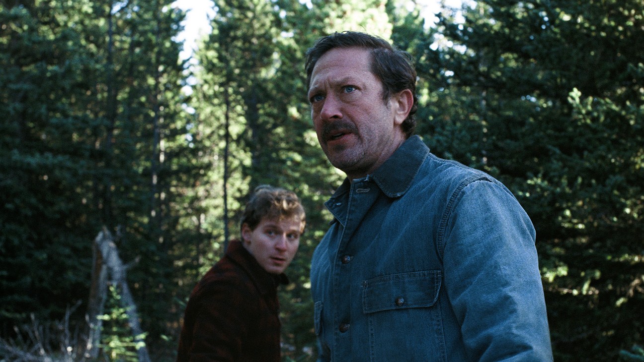Fred Hechinger and Ebon Moss-Bachrach in A Long Winter