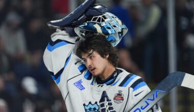 How two Ultimate Frisbee greats raised an NHL team’s top goalie prospect