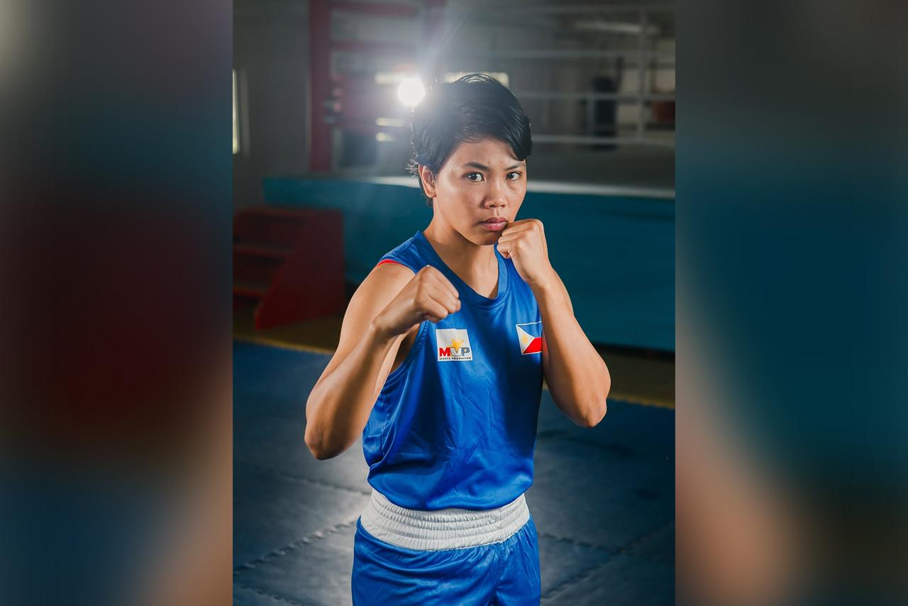 Olympic boxer Aira Villegas of the Philippines