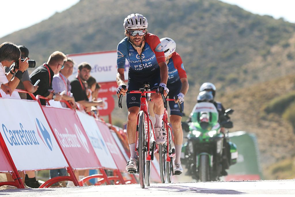 Guillaume Martin (Groupama - FDJ United) during the 2026 Vuelta aa Espa&ntilde;a. (Photo by Alexander Hassenstein/Getty Images)